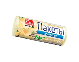 Мешки для мусора 30 л, ароматизированные, Ваниль, бежевые, в рулоне 20 шт., ПНД, 9 мкм, 560х530 мм, GRIFON Aroma, 101-020 V в Магадане Мешки для мусора 30 л, ароматизированные, Ваниль, бежевые, в рулоне 20 шт., ПНД, 9 мкм, 560х530 мм, GRIFON Aroma, 101-020 V в Магадане
