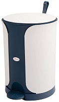 Контейнер для мусора Sтилъ с педалью 7 л синий 7 синий в Магадане