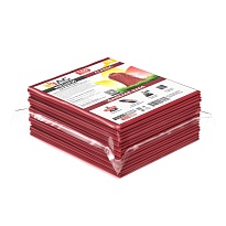 Мешки для мусора 160 л, красные, в пачке 10 шт., ПВД, 40 мкм, 900х1100 мм, i-Bag в Магадане