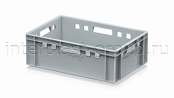 Ящик для мяса и колбасных изделий Е-2 серый в Магадане