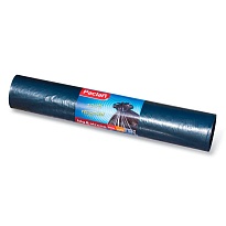 Мешки для мусора 240 л, черные, в рулоне 20 шт., ПВД 35 мкм, 1400х900 мм, PACLAN Big&Strong, 600823 в Магадане