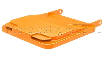 Комплект крышки для контейнера 120 л. оранжевая оранжевый в Магадане Комплект крышки для контейнера 120 л. оранжевая оранжевый в Магадане