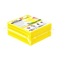 Мешки для мусора 160 л, желтые, в пачке 10 шт., ПВД, 40 мкм, 900х1100 мм, i-Bag в Магадане Мешки для мусора 160 л, желтые, в пачке 10 шт., ПВД, 40 мкм, 900х1100 мм, i-Bag в Магадане