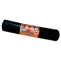 Мешки для мусора 480 л, черные, в рулоне 5 шт., ПВД, 65 мкм, 1700х1300 мм, Концепция Быта Профи, 603735 в Магадане Мешки для мусора 480 л, черные, в рулоне 5 шт., ПВД, 65 мкм, 1700х1300 мм, Концепция Быта Профи, 603735 в Магадане