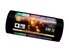 Мешки для мусора 240 л, ароматизированные, черные, в рулоне 10 шт., ПВД 40 мкм, 1500х1100 мм, СИЛАЧИ, sil24011110 в Магадане Мешки для мусора 240 л, ароматизированные, черные, в рулоне 10 шт., ПВД 40 мкм, 1500х1100 мм, СИЛАЧИ, sil24011110 в Магадане